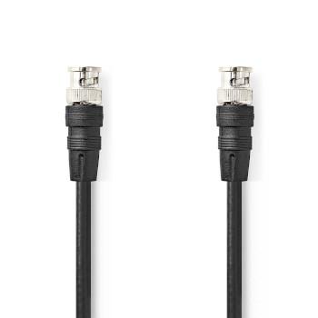 BNC-videokabel BNC-han BNC-han forniklet 75 ohm 1,00 m rundt - Nedis