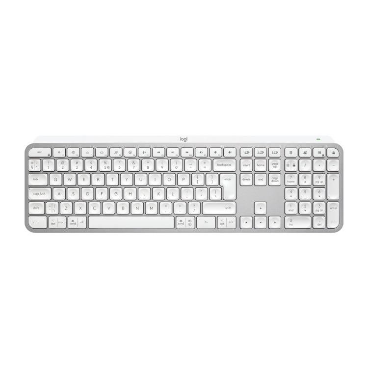 Logitech MX Keys S - Tastatur - bagside - LOGITECH