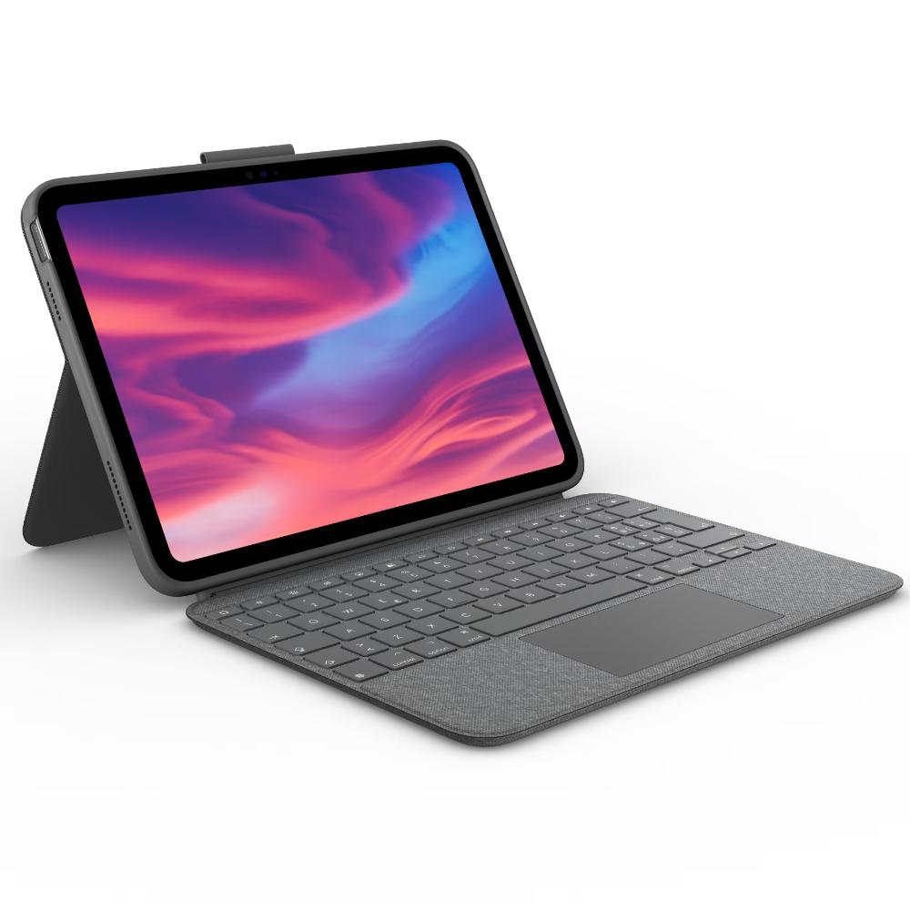 Logitech Combo Touch - Tastatur og folie - Logitech