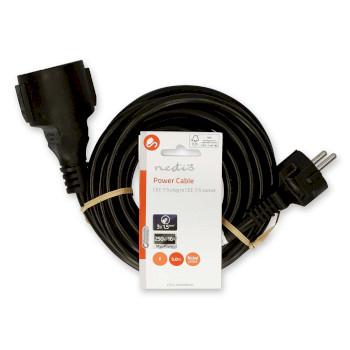Netledning Type F (CEE 7/7) stik Type F (CEE 7/7) hun Lige - Nedis