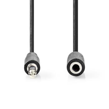 Stereo-lydkabel 3,5 mm Han 3,5 mm Hun Forniklet 3,00 m - Nedis