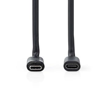 USB-kabel USB 3.2 Gen 1 USB-C™ han USB-C™ hun 4K@60Hz 5 - Nedis
