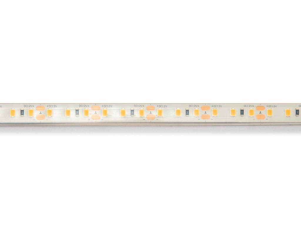 Fleksibel LED-stribe - hvid 2400K - 120 LEDs/m - 5 m - 12 V - IP68 - CRI90 - EtiamPro