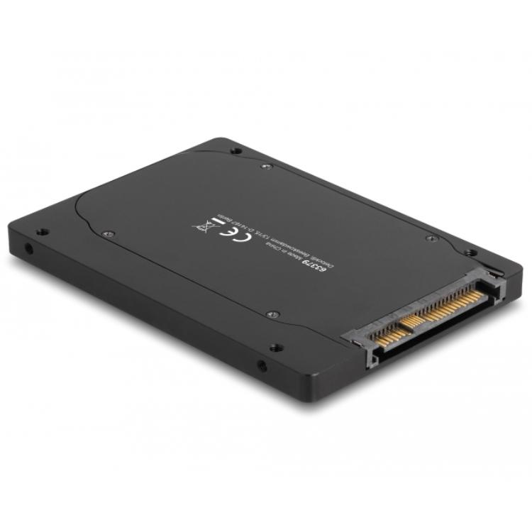 Delock 2,5″ Converter U.2 SFF-8639 til M.2 NVMe Key M - 7 mm højde