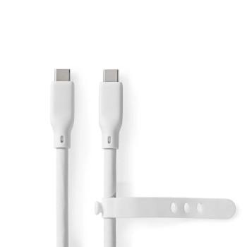 USB-kabel USB 3.2 Gen 2 USB-C™ han USB-C™ han 240 W - Nedis