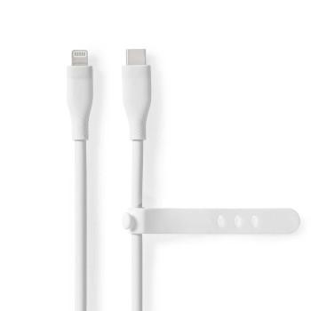 Lightning-kabel USB 2.0 Apple Lightning 8-pin USB-C™ han 480 - Nedis