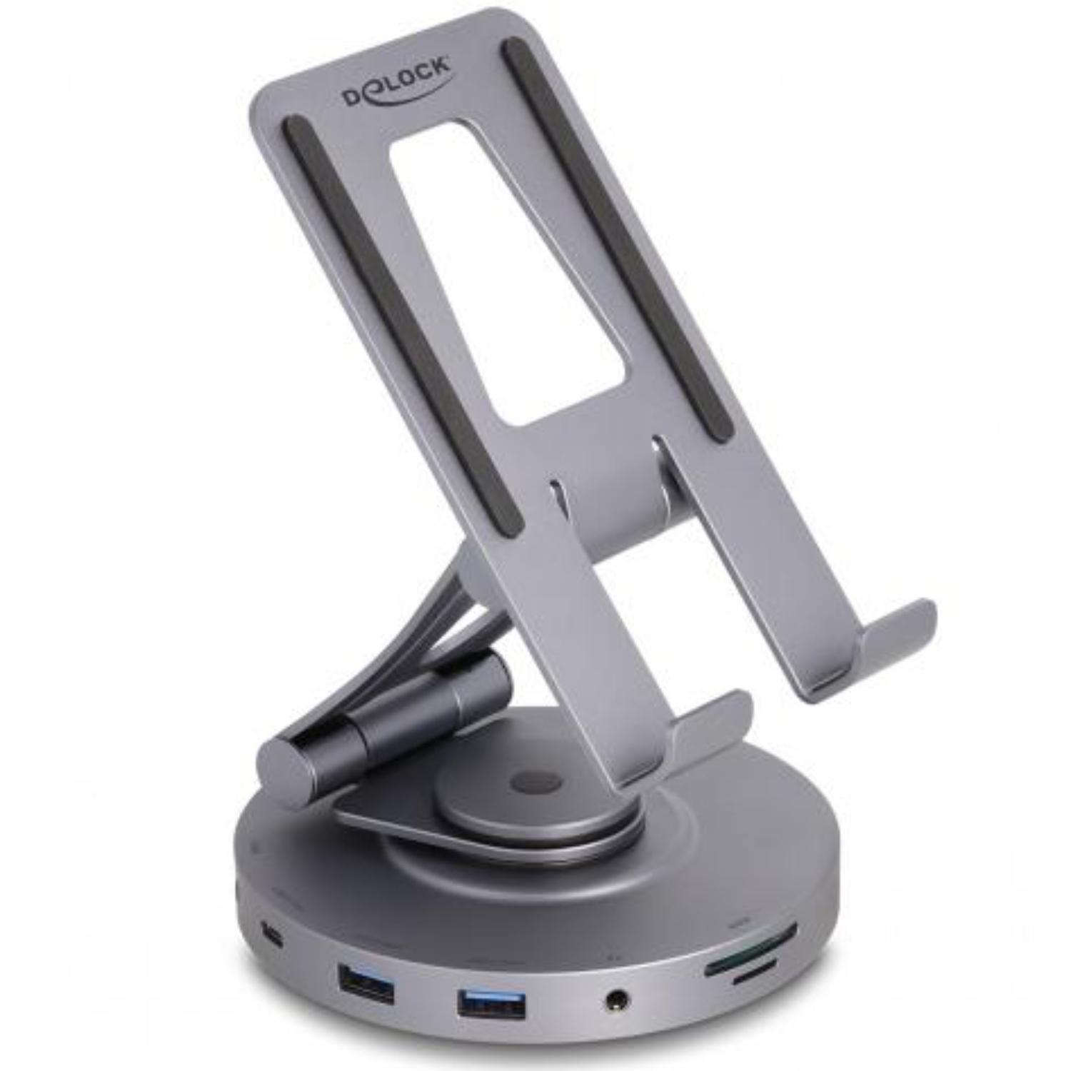 Delock Dockingstation til tablet/notebook. 4K, HDMI, USB-C.