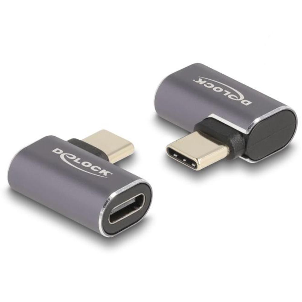 USB-C overgangsstik USB4 til data, video og opladning (vinklet