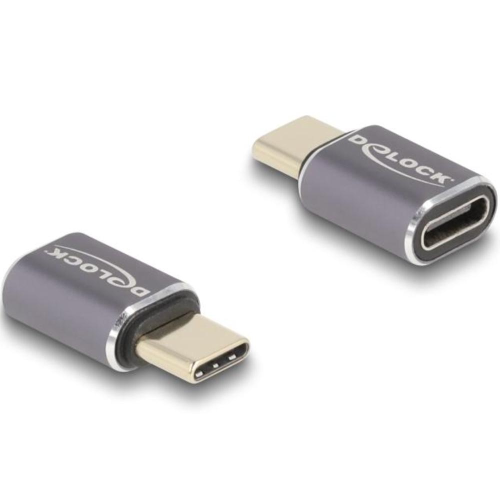 Delock USB Adapter 40 Gbps USB Type-C™ PD 3.0 100 W Stik til Stik Po