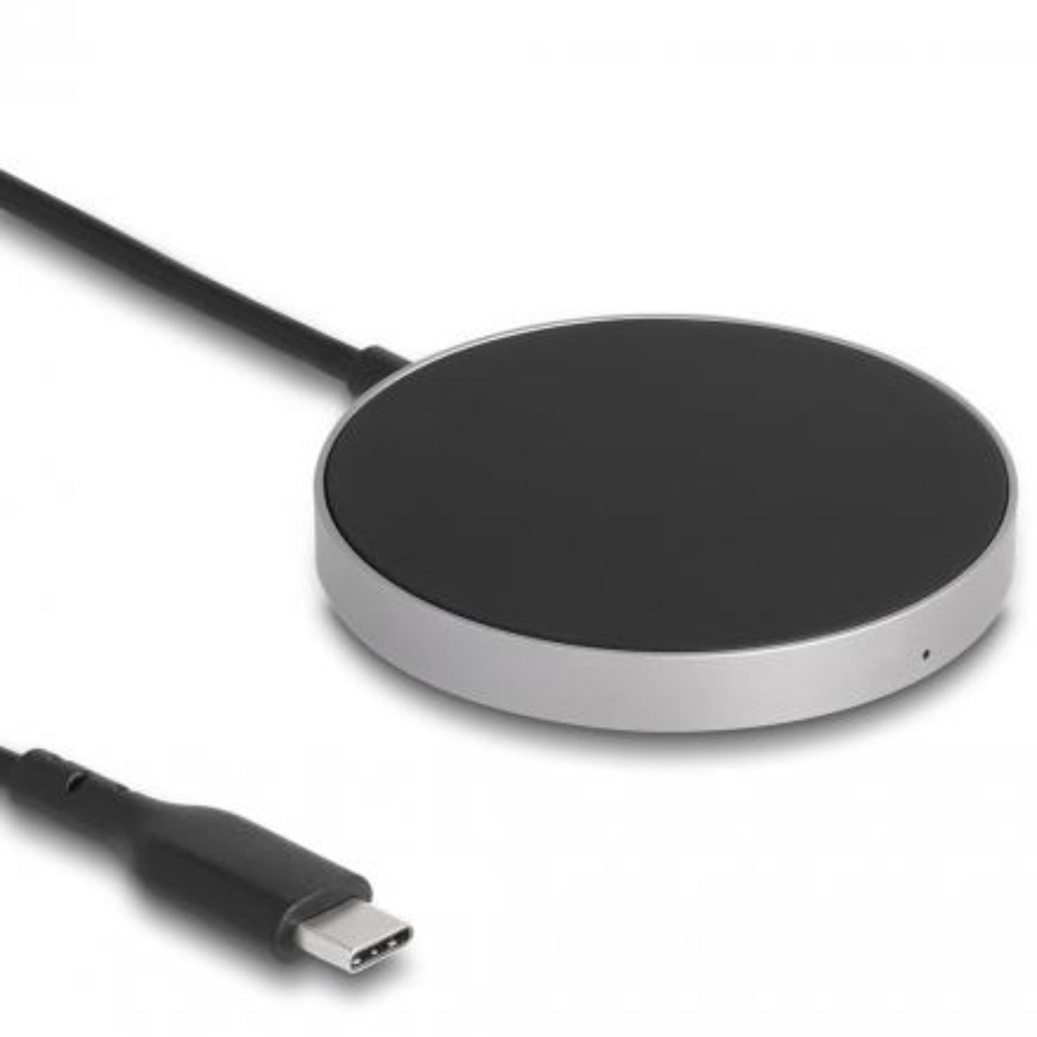Delock Trådløs Oplader med 5 W / 7,5 W / 10 W / 15 W - induktivt Ladepude