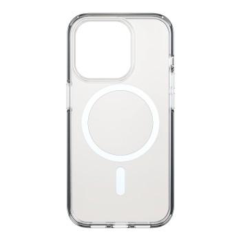 Mag Clear Case Cover til Apple iPhone 15 Pro, transparent - Black Rock