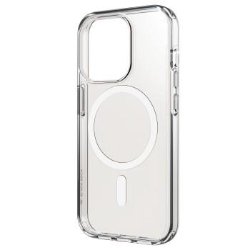 Mag Clear Case Cover til Apple iPhone 15 Pro, transparent - Black Rock