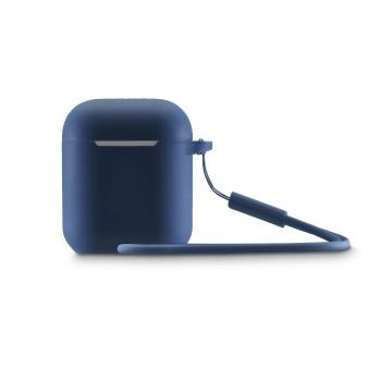 Beskyttelsesetui Fantastic Feel til AirPods opladningsetui 1. gen./2. gen., blå - Hama
