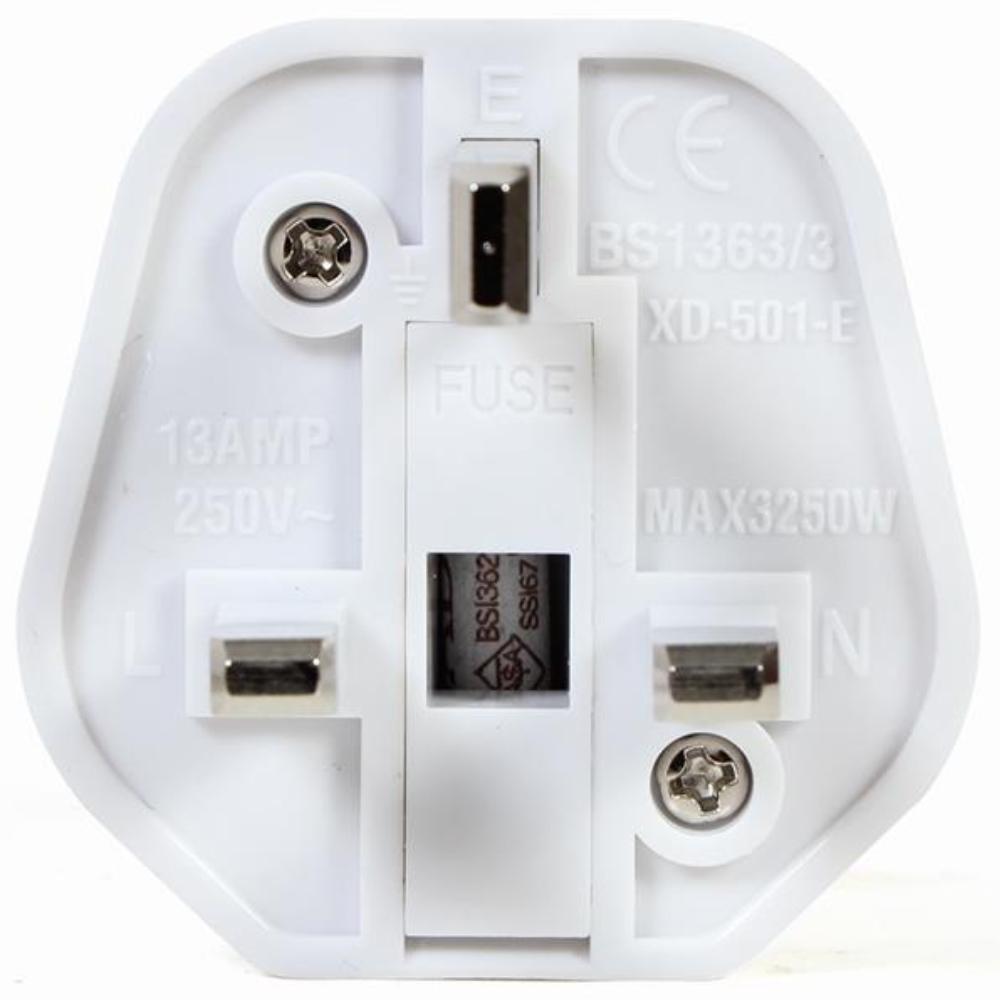 AC-strømadapter, EU Schuko-stik til UK-stik, 13 A - CableExpert