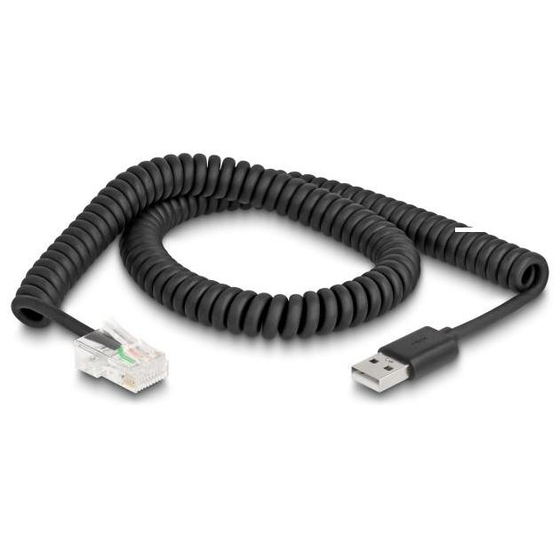 RJ50 til USB A kabel