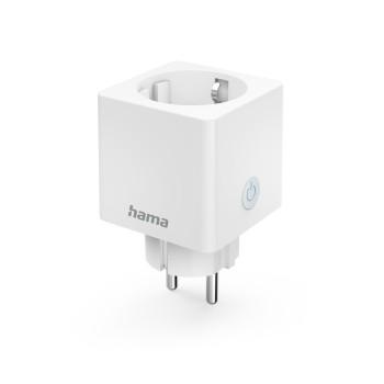 WiFi-stikdåse HomeKit, via stem/app at betjene, 3.680W, 16A - Hama