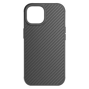 Robust Carbon Cover til Apple iPhone 15, sort, - Black Rock