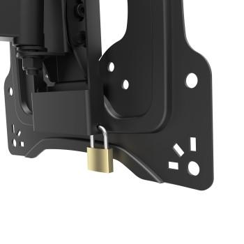 TV-vægbeslag, drej-, vip-, tyverisikring, 122 cm (48) 25 kg - Hama