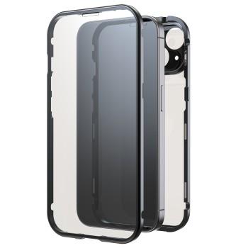 360 Glass Cover til Apple iPhone 15, sort, - Black Rock