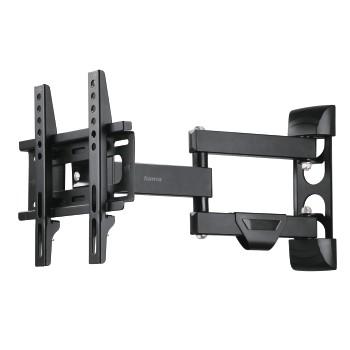 TV-vægbeslag, drejelig, vipbar, udtrækkelig, 122 cm (48