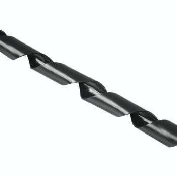 Fleksibel spiralslange, universel, 7,5 - 30 mm, 2,5 m, sort - Hama