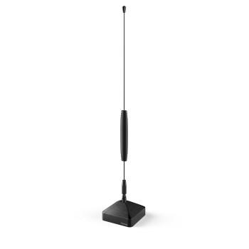 Stueantenne Basic til DAB+, DAB, DVB-T2, FM, passiv, stang - Hama