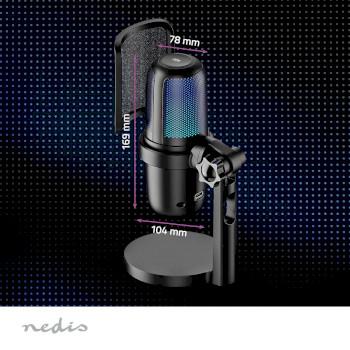 Gaming-mikrofon Bruges til: Desktop / Notebook USB Type-A - Nedis