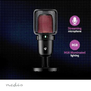 Gaming-mikrofon Bruges til: Desktop / Notebook USB Type-A - Nedis
