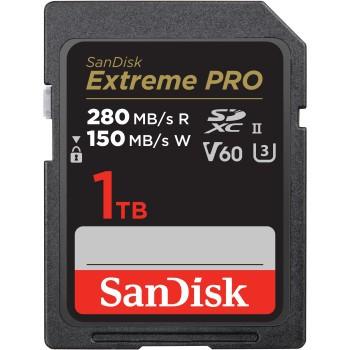 SanDisk Extreme Pro 1TB 280MB/s-150MB/s UHS-II V60 , - SanDisk