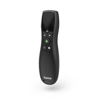 Trådløs-Laser-Presenter Greenlight-Pointer, 4i1, Laserfarve grøn - Hama