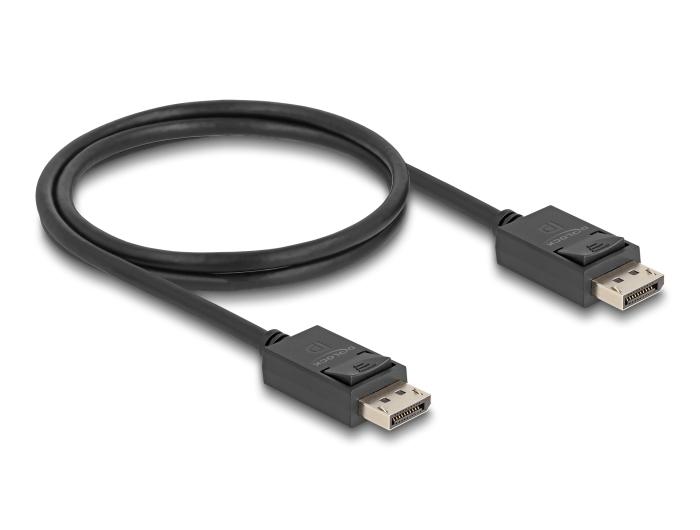 Delock DisplayPort Kabel 16K 30 Hz / 8K 60 Hz 40 Gbps 1 m