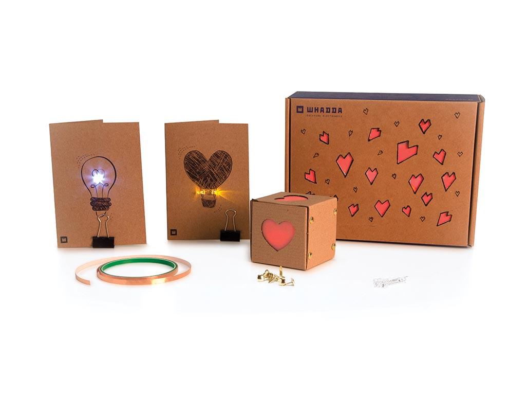 TAPE-O-TRONICS KREATIVBOK HJERTEUDGAVE - Whadda