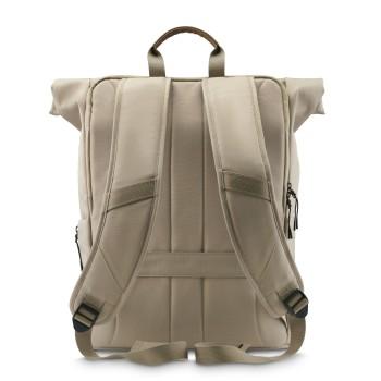 Laptop-rygsæk Silvan, Rolltop, robust, op til 41 cm (16,2), beige - Hama
