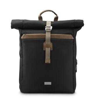 Laptop-rygsæk Silvan, Rolltop, holdbar, op til 41 cm (16,2), sort - Hama