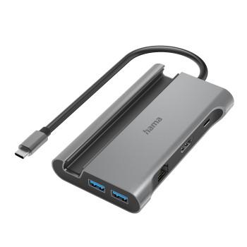 USB-C-hub, Connect2Mobile, Multiport, 7 porte - Hama