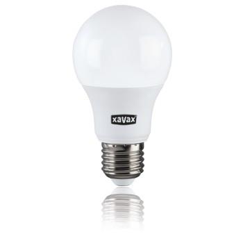 LED-lampe, E27, 806lm erstatter 60W, glødepære, varm hvid, 2 stk - Xavax