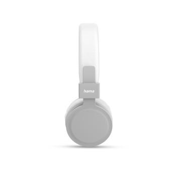 Bluetooth®-hovedtelefon Freedom Lit II, On-Ear, foldbar, mikrofon, hvid - Hama
