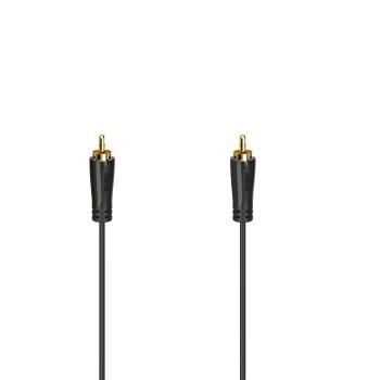 Videokabel, Cinch-stik - Cinch-stik, forgyldt, 1,5 m - Hama