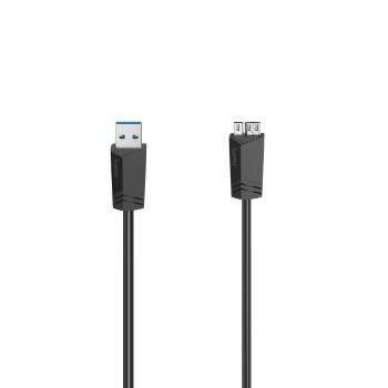 Micro-USB-kabel, USB 3.0, 5 Gbit/s, 0,75 m - Hama