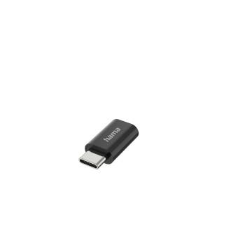 USB-OTG-adapter, USB-C-stik - micro-USB-stik, USB 2.0, 480 Mbit/s - Hama