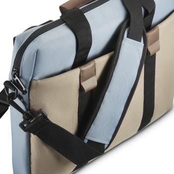 Laptop-Tas Silvan, bæredygtig, fra 34 - 36 cm (13,3 - 14,1), lyseblå - Hama
