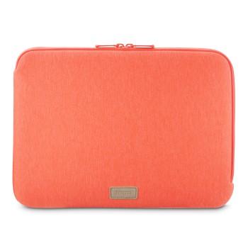 Laptop-etui Jersey, fra 34 - 36 cm (13,3 - 14,1), koral - Hama