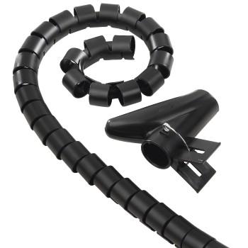 Fleksibel spiralslange, universel, 20 mm, 2,5 m, sort - Hama