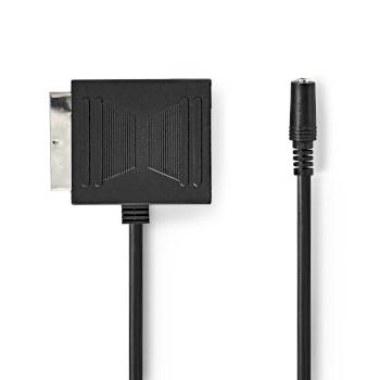 SCART-kabel SCART-han SCART-hun / 3,5 mm-hun Forniklet - Nedis