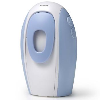 DBX-88 ECO Full Eco DECT-babyalarm med display hvid/blå - Alecto