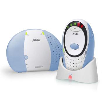 DBX-85 ECO Full Eco DECT-babyalarm hvid/blå - Alecto