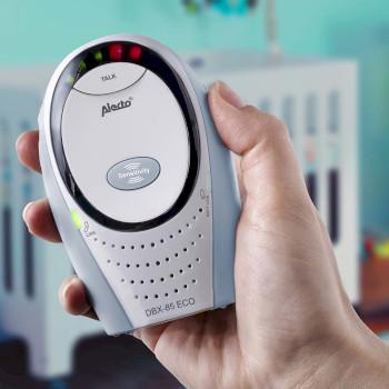DBX-85 ECO Full Eco DECT-babyalarm hvid/blå - Alecto