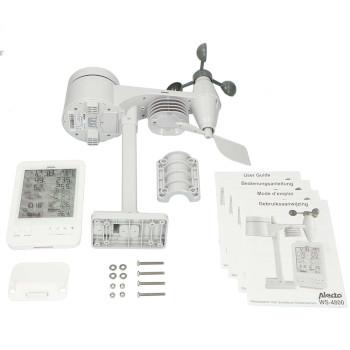 WS-4800 Professionel vejrstation med trådløs sensor, hvid - Alecto