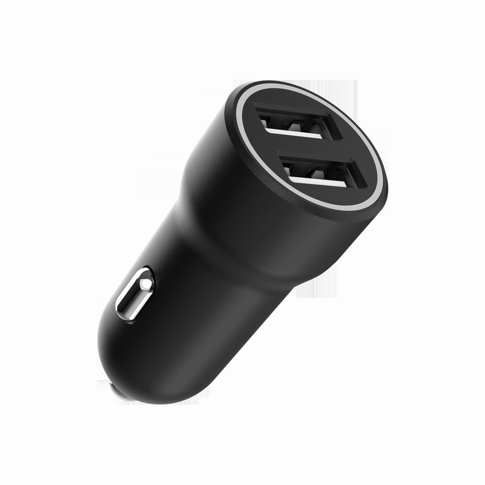 2-ports USB-billader, 3,1 A, hvid