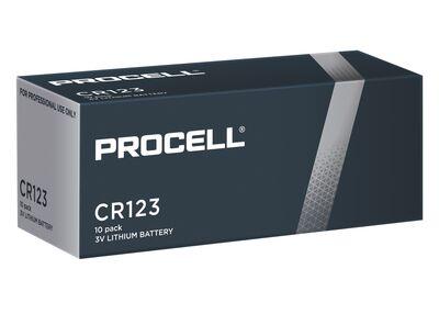 Procell Intense CR123 10-pakke - Duracell